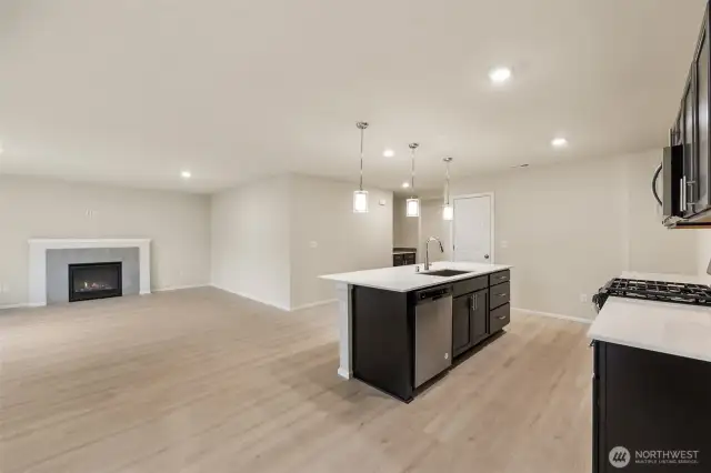 Disclaimer:  Photos are from another Rose floor plan in previous community, finishes, upgrades, and features will vary.