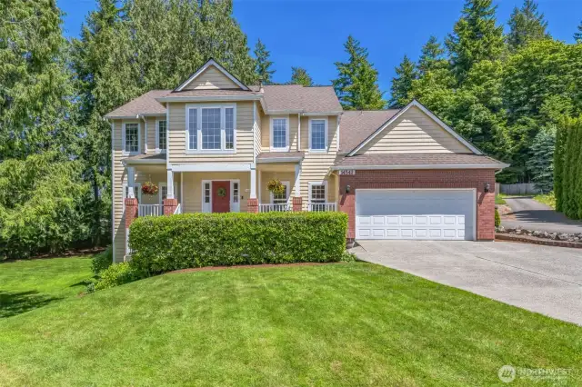 This immaculately maintained home with 5 bedrooms, 2 kitchens, and 3.5 baths has room for everyone!  The lower level has a full apartment - bed, bath, kitchen and living room.