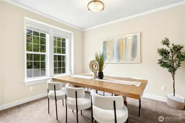 Formal dinning room