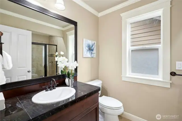 3/4th Bathroom on the main floor