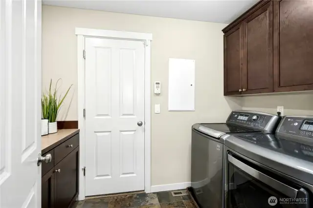 Utility  room on the main floor