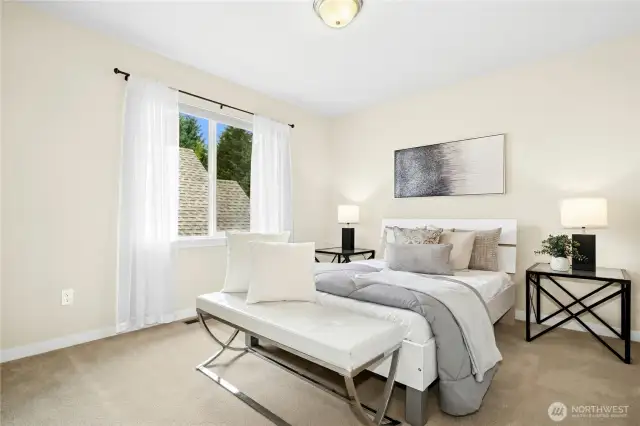 3nd Bedroom on the upper floor
