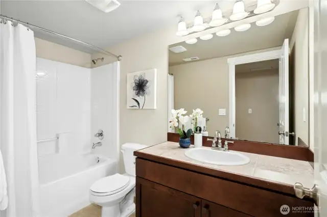 4th Full bathroom in the Basement
