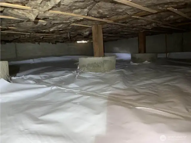 Crawl Space Professionally done in May 2025