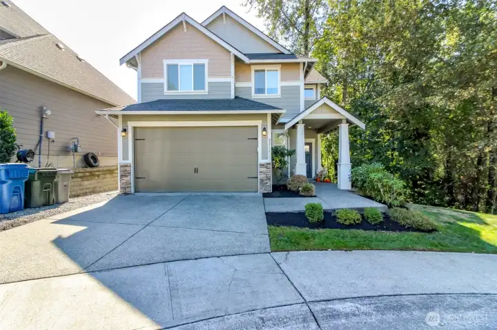 Front of your new home offers plenty of parking & room for everyone.