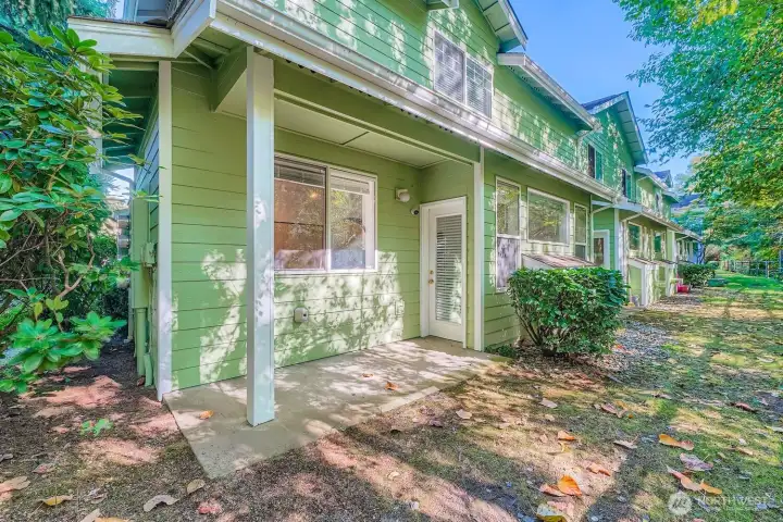 Backs to a serene wooded greenbelt for added privacy.