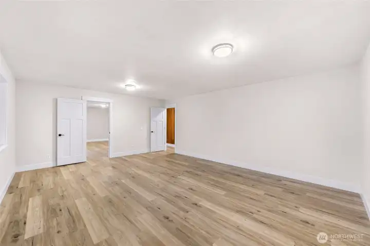 2nd bonus room view from window to connecting bonus space