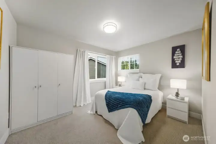 One of two flex rooms on second floor.