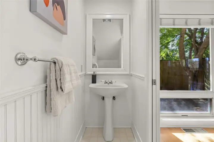 Half Bath Main Floor