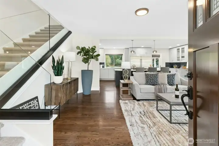 Living room entrance