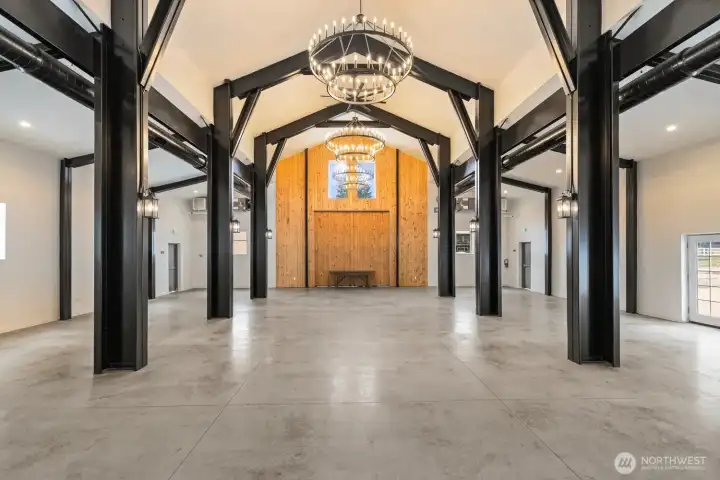 Interior of the Barn