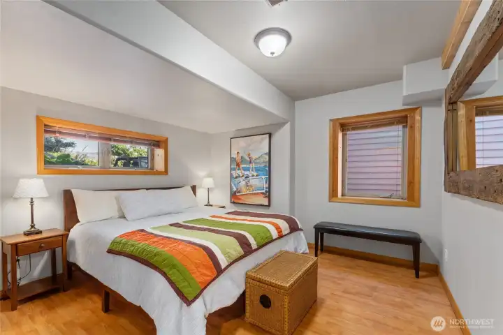 Lower level guest bedroom 2.
