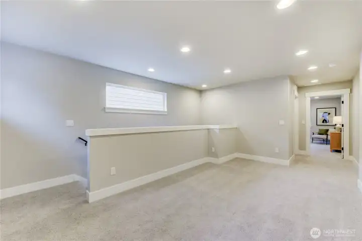 Upstairs Bonus Room photos of completed 2368 on Lot 8