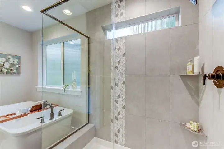 Primary Bathroom photos of completed 2368 on Lot 8