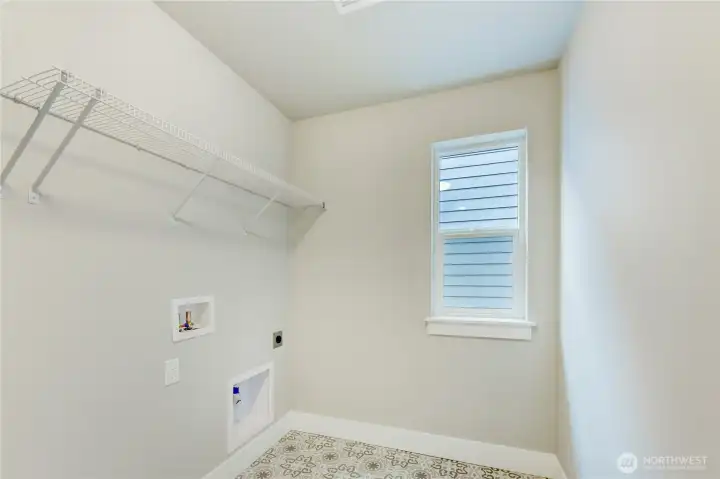 Upstairs Laundry Room photos of completed 2368 on Lot 8