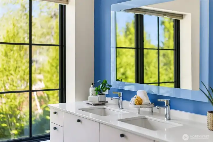 Warm light and plenty of space