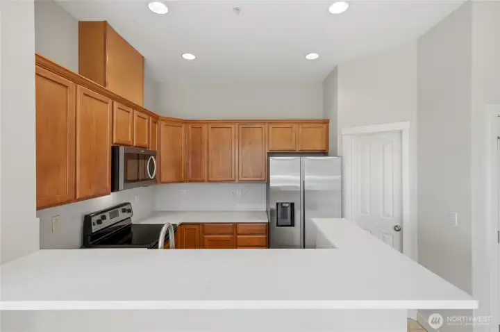 New countertops and backsplash