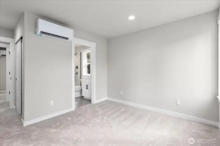 L2 Primary Bedroom and 3/4 Bathroom