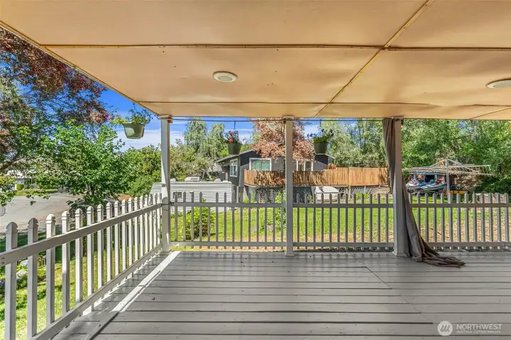 Patio off unit 1