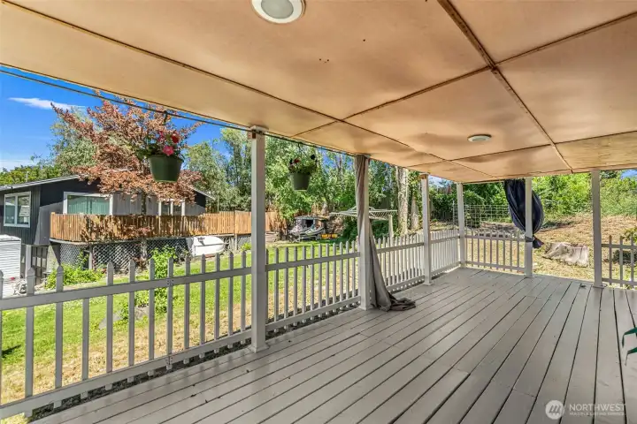 Patio off unit 1