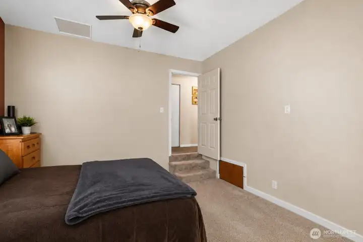 Unit 2 bedroom 3  (Converted garage)