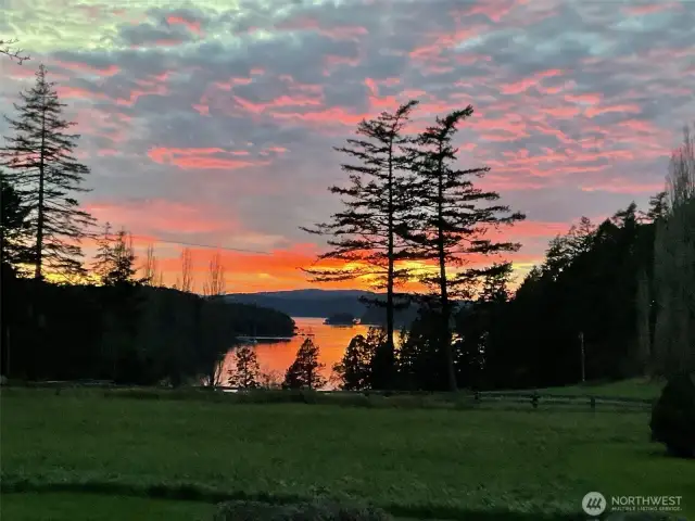 The sunsets will never disappoint!