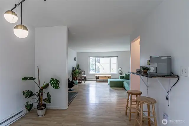 Spacious throughout!