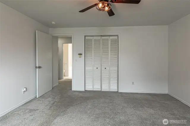 2nd closet is also large.