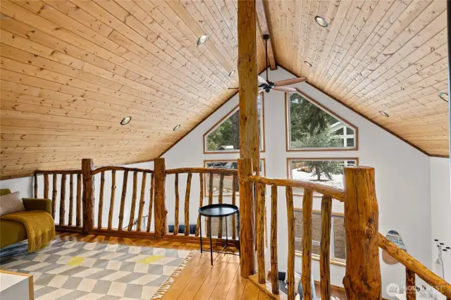 Loft sitting area