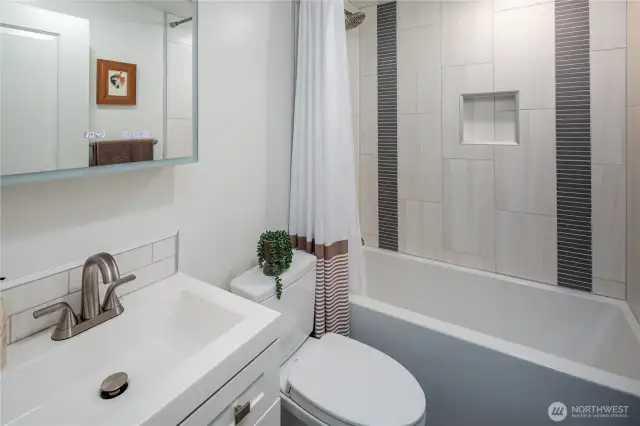 New addition full bathroom in basement