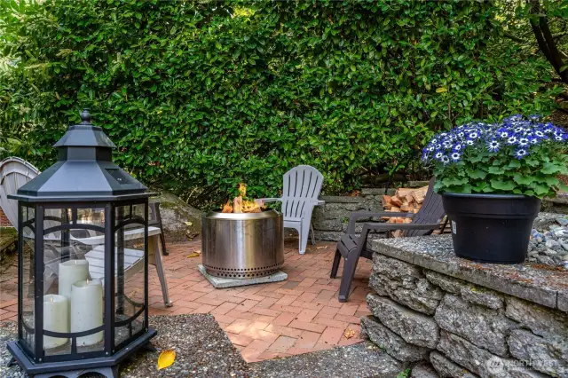 patio area