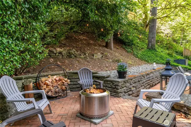 patio area