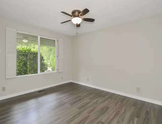 Large second bedroom.