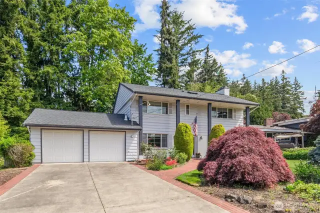 2 car garage plus ample driveway parking