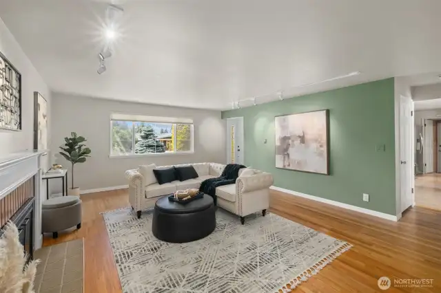 Original hardwood floors