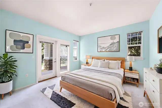 Primary Bedroom *Virtually staged photo*