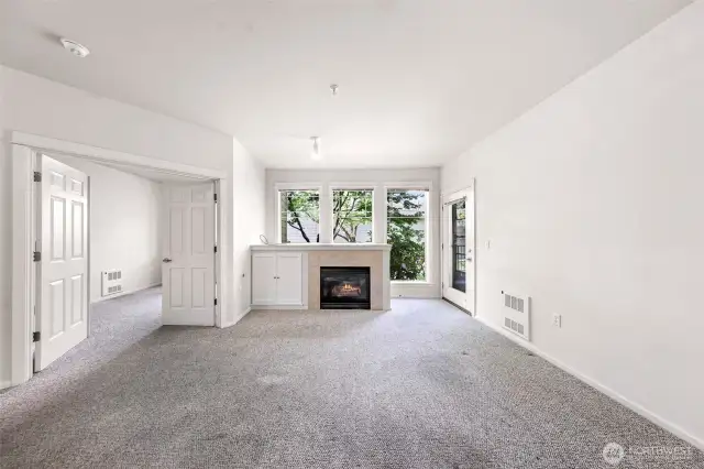 1403 sqft and one of the largest units in the complex