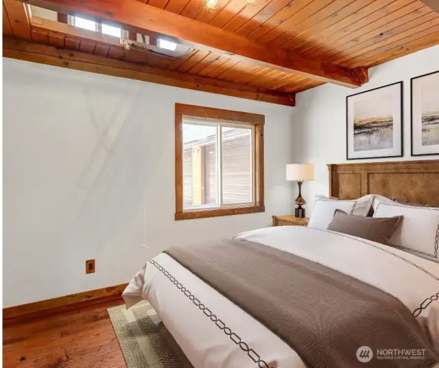 Den - Potential bedroom virtually staged