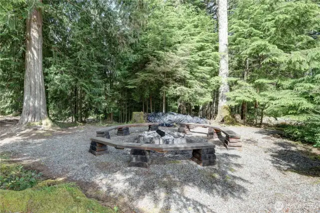 Fire pit area - fun spot for entertaining