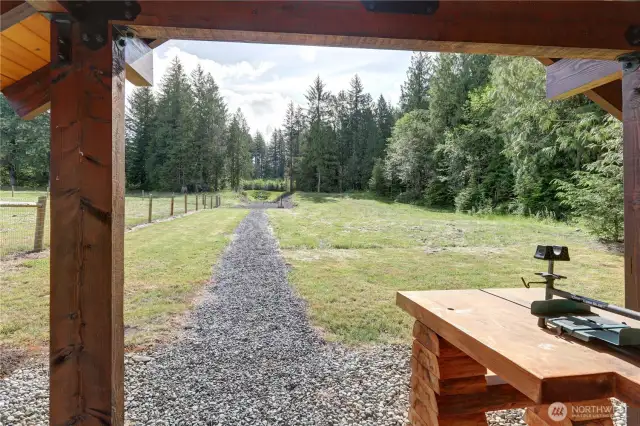 Your own Shooting Range  or use it for a golf range or baseball - a variety of uses.