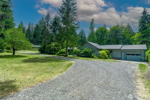 Beautiful setting on over 1/2 acre
