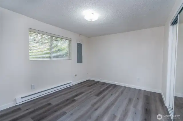 Easy clean living with hard flooring - not a stitch of carpet!