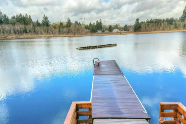 Kayak, canoe, paddleboard, fish, or swim!