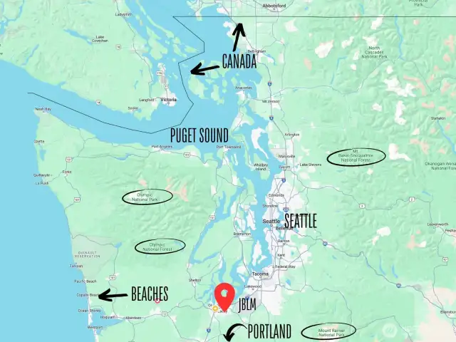 You’ll love all of the fun activities to do surrounding this location! From the beaches to Portland to Seattle and even Canada! Enjoy skiing/snowboarding in the winter and water/boating activities in the summer!