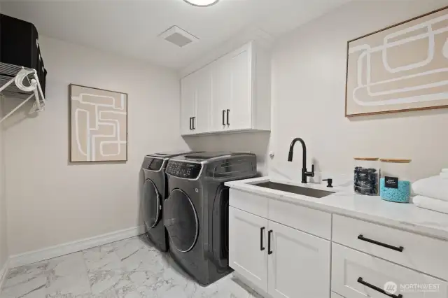 Spacious Laundry Room