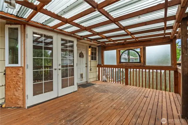 Back Deck  1640 South Stevens Street, Tacoma WA 98405