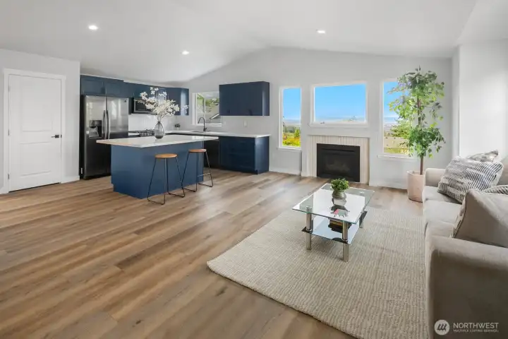 Kitchen and stainless steel appliances