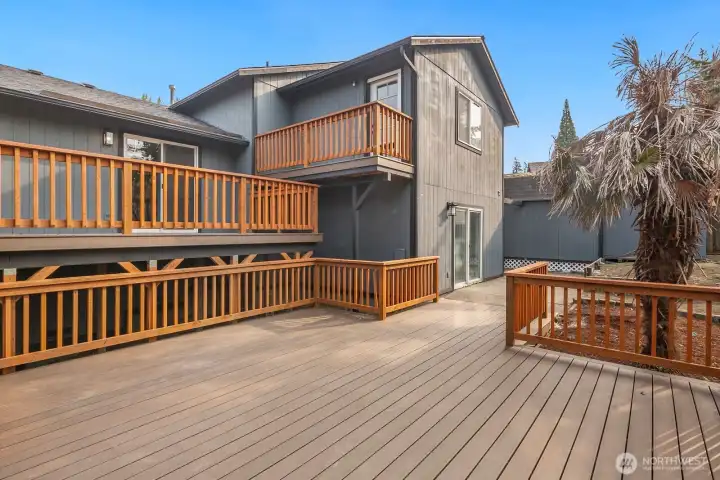 Large deck