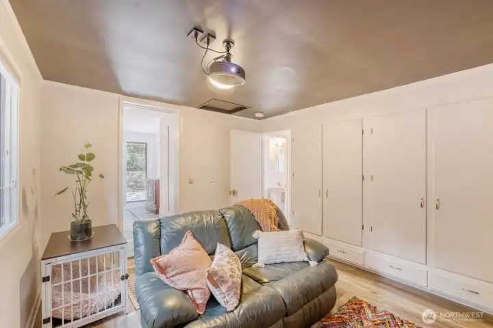 Lots of extra storage.