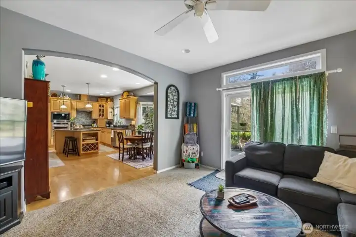 Kitchen to Living Room